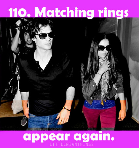 Ian/Nina Matching Rings
