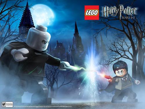  Lego Harry 57 Voldemort duelling Harry