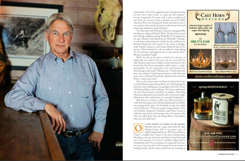  MH in Cowboys and Indians Magazine