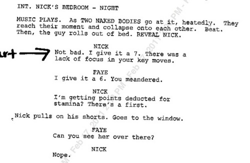  Nick with Faye scene from Pilot episode