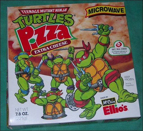  Ninja Turtles frozen pizza
