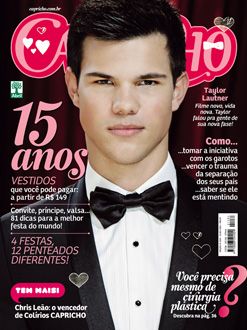  Taylor Lautner Brazilian magazine