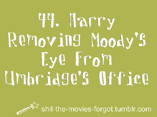  Things the films forgot