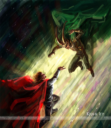  Thor and Loki Battle