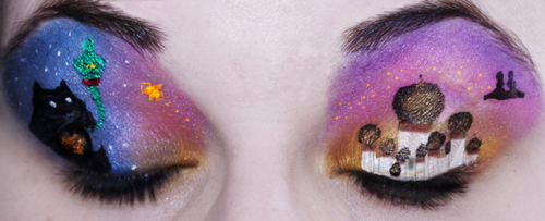 Aladdin Eye Makeup Art