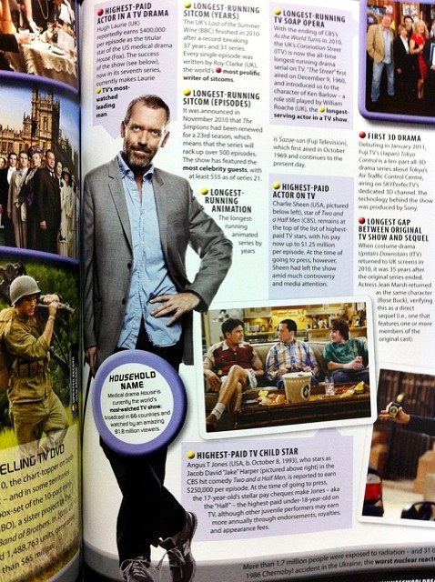 'House MD' in the Guinness Book Of World Records 