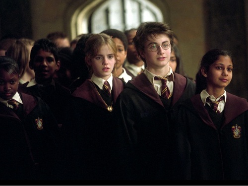  Harry and Hermione वॉलपेपर