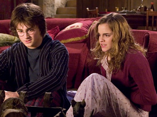  Harry and Hermione hình nền