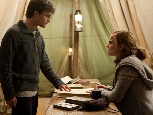  Harry and Hermione 壁纸