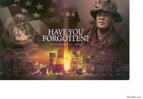  Have bạn forgotten 9/11?