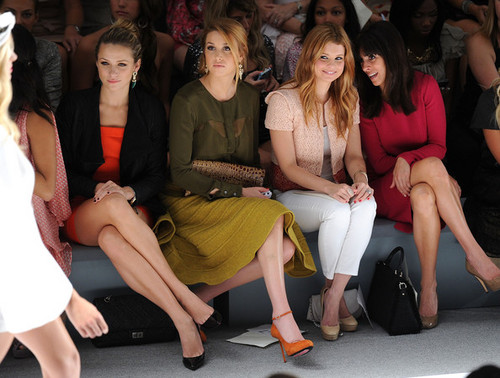  Luca Luca - Front Row - Spring 2012 Mercedes-Benz Fashion Week