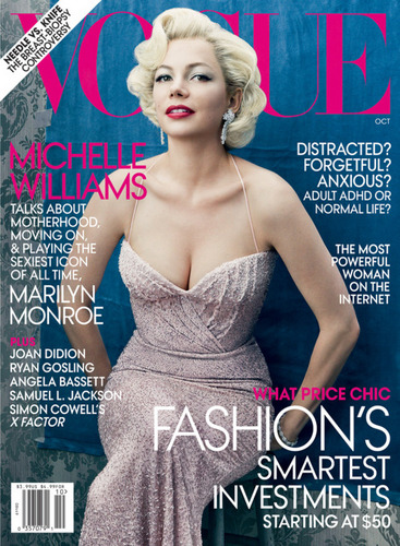  Michelle Williams - "Vogue"/ US - October 2011