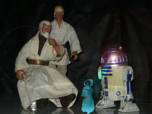  My nyota Wars action figure collection