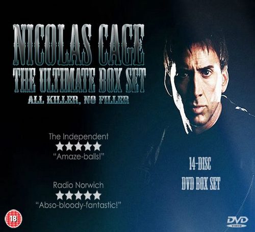  Nicolas Cage Ultimate 14 Disc DVD Box Set (All Killer, No Filler)