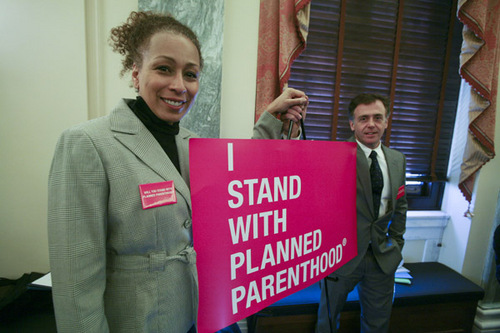  Tamara Attends A Planned Parenthood Federal Funding Hearing (03/01/11)