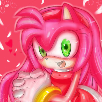  amy rose holding hands