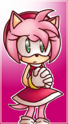  amy rose sad at the moment