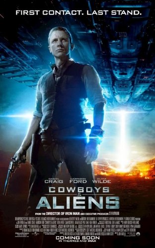 'Cowboys & Aliens' Poster ~ Daniel Craig as Jake Lonergan
