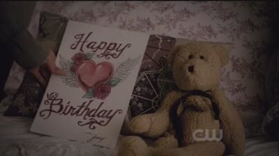 A birthday card for Elena from Stefan?
