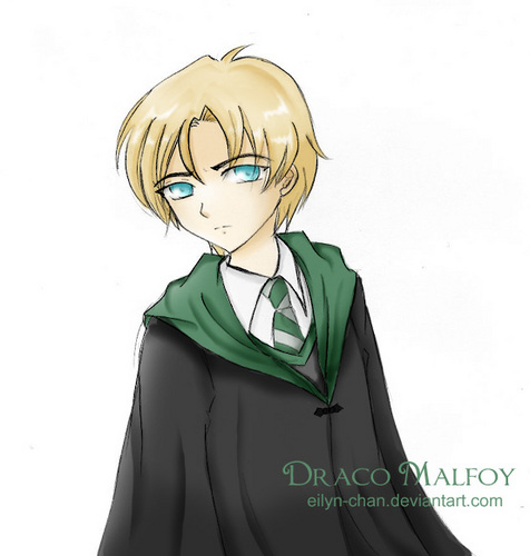  Аниме Draco Malfoy