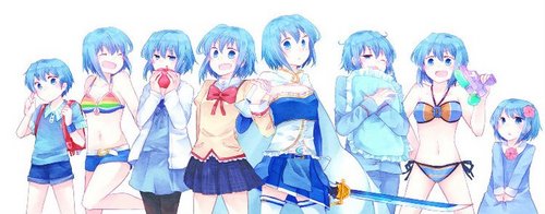 Anime-Mädchen