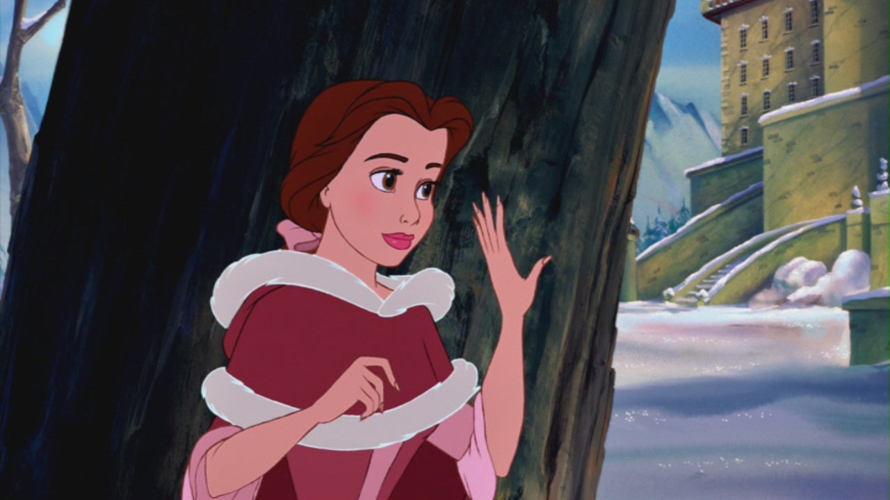 Screencaps of Belle from the 1991 disney animated film "Beauty and the...