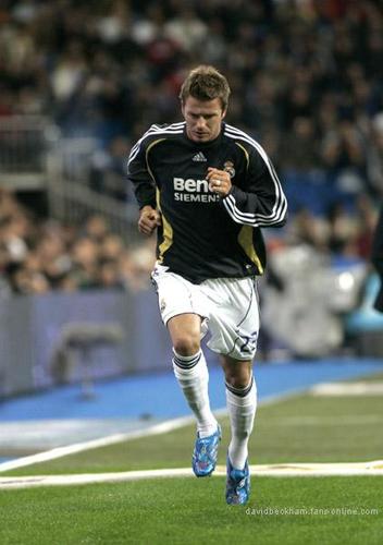  David Beckham Real Madrid