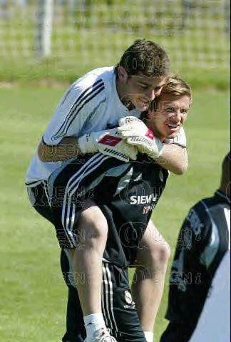  David and Iker Casillas