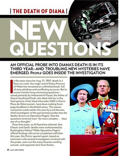  Diana's death-people magazine