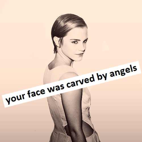  Emma Watson - Carved bởi thiên thần
