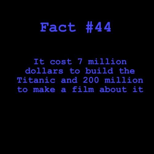  Fact 44 - タイタニック