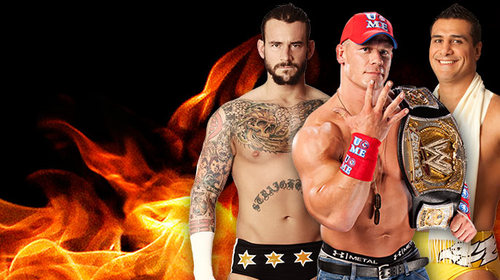  HIAC:John Cena vs CM Punk vs Alberto Del Rio