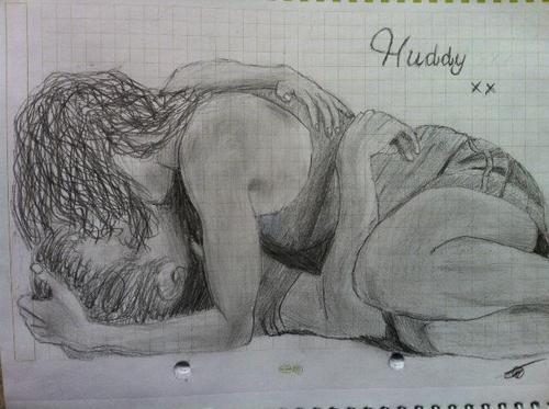  Huddy drawing <3