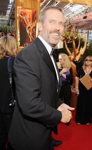  Hugh Laurie-The Red Carpete- Emmy Awards 2011