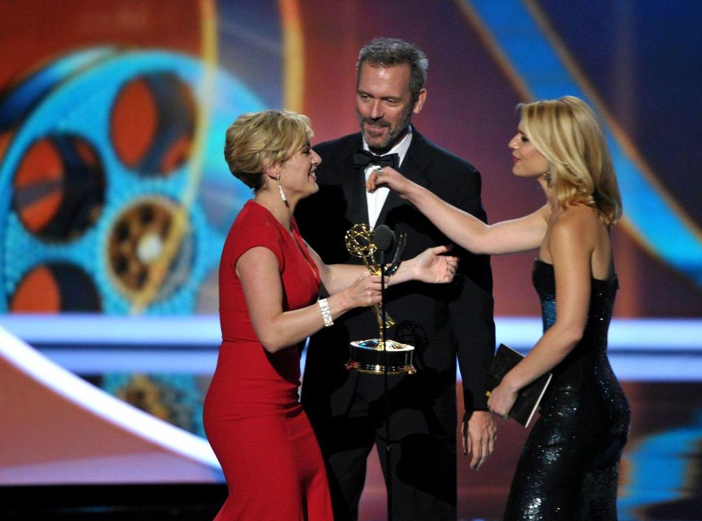 Hugh Laurie,Claire Danes and Kate Winslet-Emmy Awards 2011