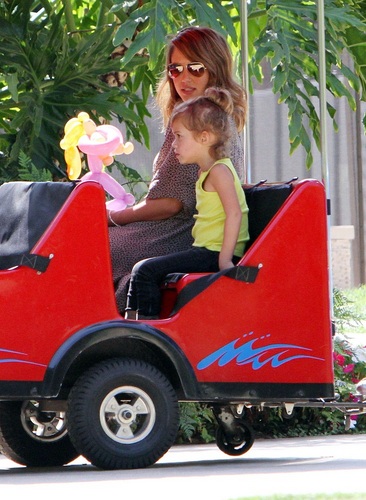  Jessica - At a birthday party in Beverly Hills - September 17, 2011