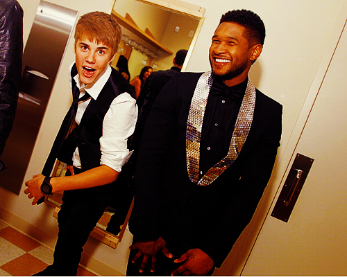 Justin Usher and Scooter