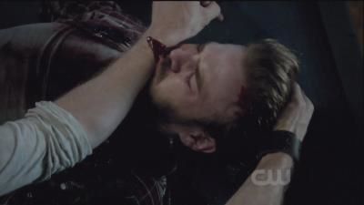  Klaus feeding ray his blood!