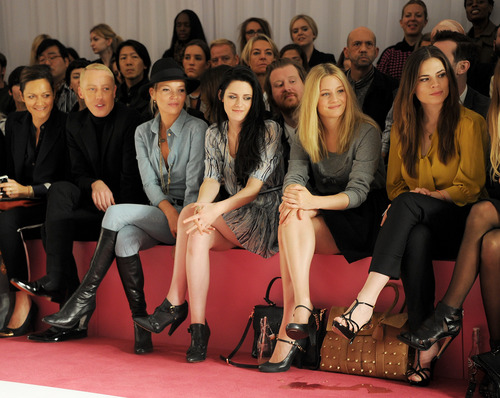 Kristen Stewart at Mulberry Fashion Show