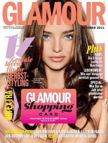  New cover of Miranda Kerr for Glamour Bulgaria!