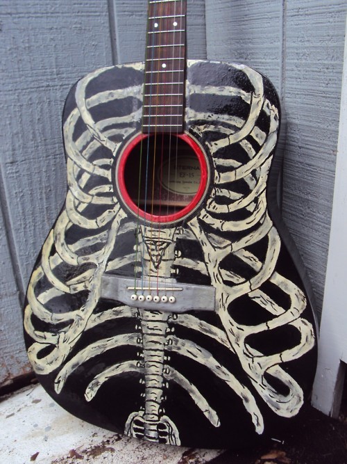 Rib Cage Acoustic Guitar