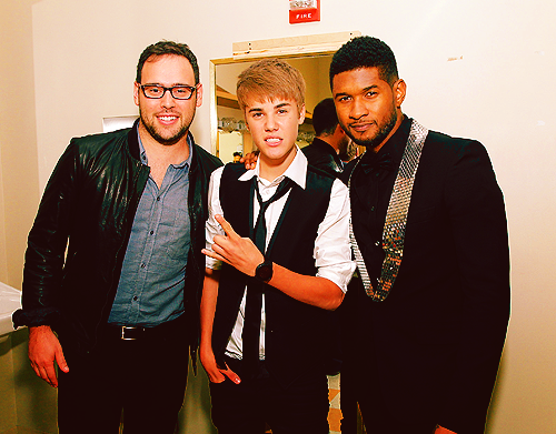  Usher and Justin Bieber <3 2011