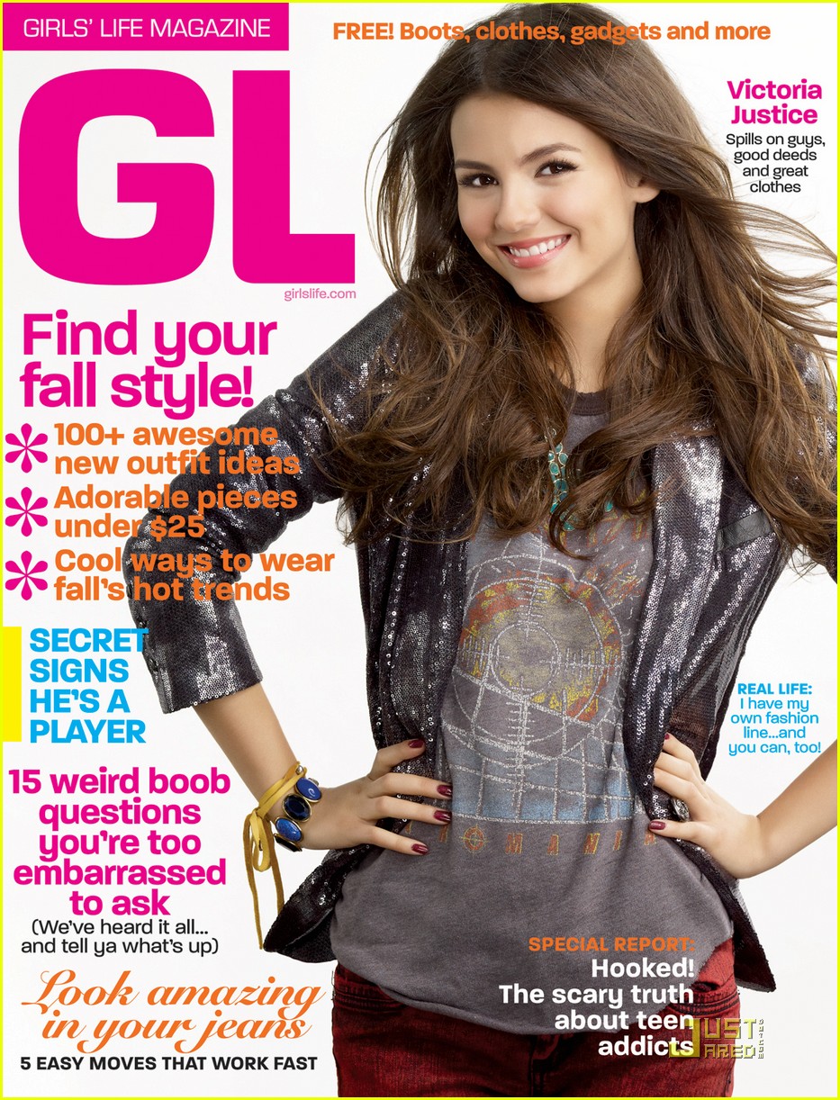 Victoria Justice Covers 'Girl's Life' October 2011