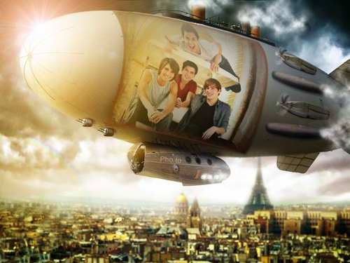  big time rush- airship over paris