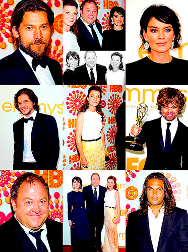  Game of Thrones Cast @ 2011 Emmy Awards