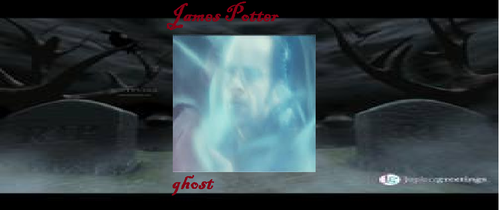  james potter's ghost