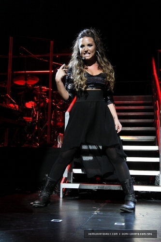  Demi - Performs at Club Nokia in Los Angeles - September 23, 2011