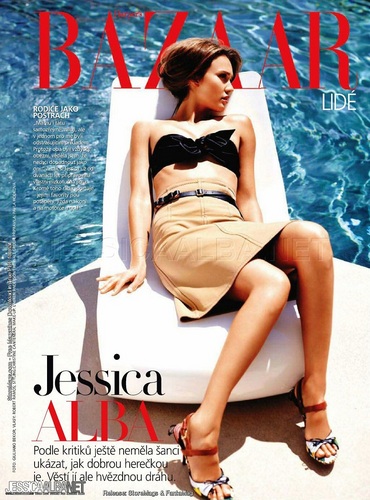  Jessica - Magazine Scans - Harper's Bazaar (CZ) - May 2011