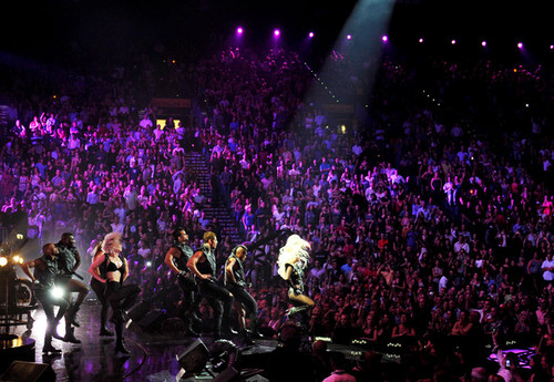 Lady Gaga performing @ iHeartRadio Music Festival