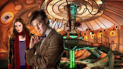 Matt and Karen Doctor Who Wallpaper